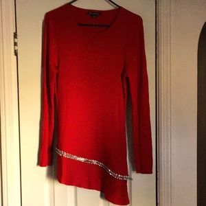 Women’s red sweater